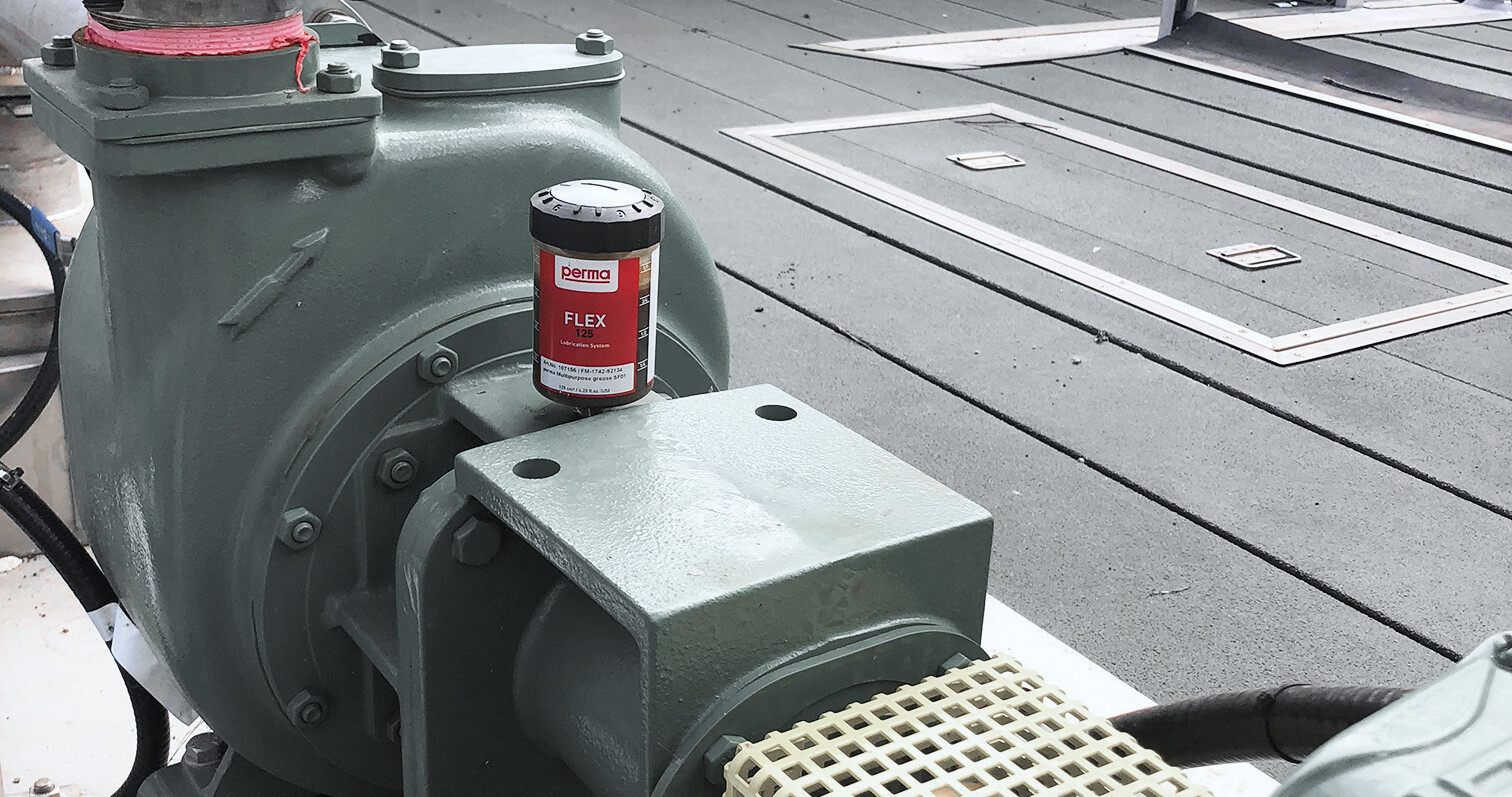 perma Lubrication systems for sewage treatment plants perma